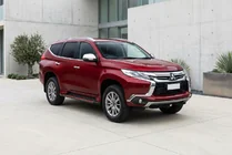 Mitsubishi Pajero Sport 2015– Side steps Maya Red (2 stuks, aluminium) foto 1