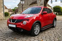 Nissan Juke 2010–2019 Side steps Maya Red (2 stuks, aluminium) foto 1