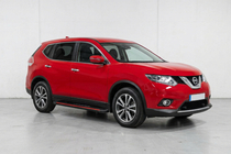 Nissan X-trail T32/Rogue 2014–2021 Side steps Maya Red (2 stuks, aluminium) foto 1