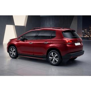 Side steps Maya Red (2 stuks, aluminium) Peugeot 3008 2008–2016 foto 1