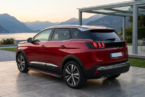 Peugeot 3008 2016–2023 Side steps Maya Red (2 stuks, aluminium) foto 1