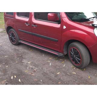 Side steps Maya Red (2 stuks, aluminium) Renault Kangoo 2008–2020 foto 1