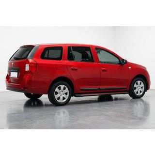 Side steps Maya Red (2 stuks, aluminium) Renault Logan MCV 2013–2022 foto 1