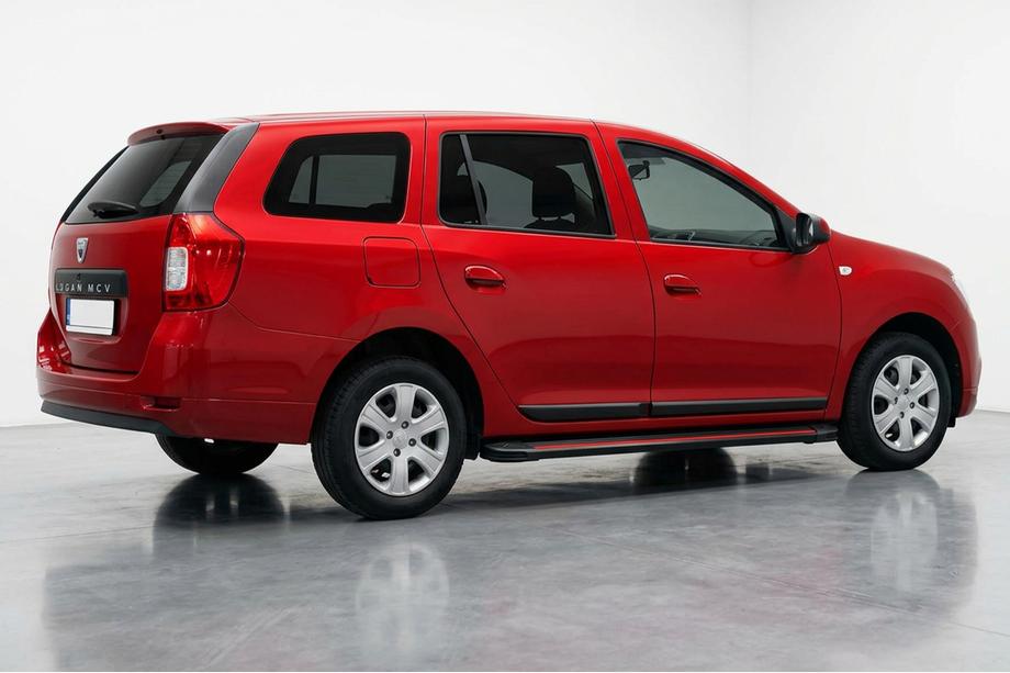 Renault Logan MCV 2013–2022 Side steps Maya Red (2 stuks, aluminium) Image