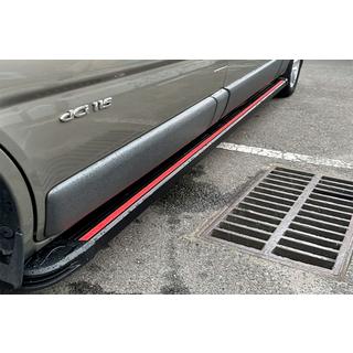 Maya Red-Black side steps (2 stuks, aluminium) foto 2