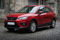 Seat Arona 2017– Side steps Maya Red (2 stuks, aluminium) foto 1
