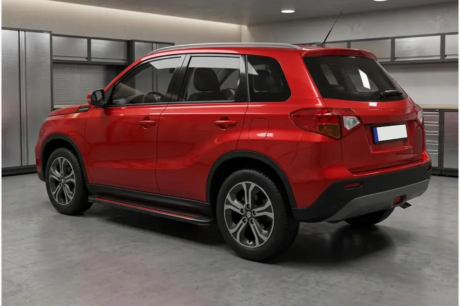 Suzuki Vitara 2015– Side steps Maya Red (2 stuks, aluminium) Image
