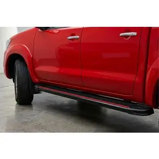 Side steps Maya Red (2 stuks, aluminium) foto 1