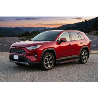 Side steps Maya Red (2 stuks, aluminium) Toyota Rav 4 2019–2025 foto 1