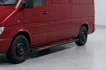 Volkswagen LT 1995–2006 Side steps Maya Red (2 stuks, aluminium) foto 1