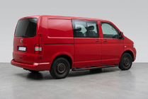 Volkswagen T5 Transporter 2003–2010 Side steps Maya Red (2 stuks, aluminium) Korte wielbasis foto 1