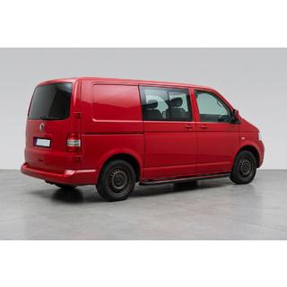 Side steps Maya Red (2 stuks, aluminium) Volkswagen T5 Caravelle 2004–2010 foto 1