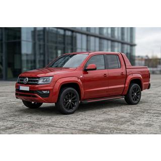 Maya Red-Black side steps (2 stuks, aluminium) Volkswagen Amarok 2010–2022 foto 1