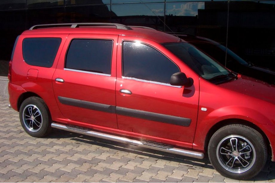 Lada Largus 2012– Sidebars (2 stuks, RVS) Image