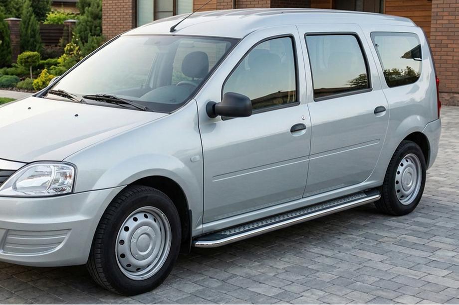 Lada Largus 2012– Zijtreden Maydos V2 (2 st., aluminium/RVS) Image