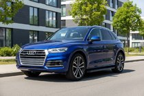 Audi Q5 2017–2025 Maya Blue sidesteps (2 stuks, aluminium) foto 1