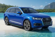 Audi Q7 2015–2026 Maya Blue sidesteps (2 stuks, aluminium) foto 1