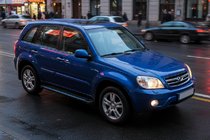 Chery Tiggo 1 2005–2016 Maya Blue sidesteps (2 stuks, aluminium) foto 1