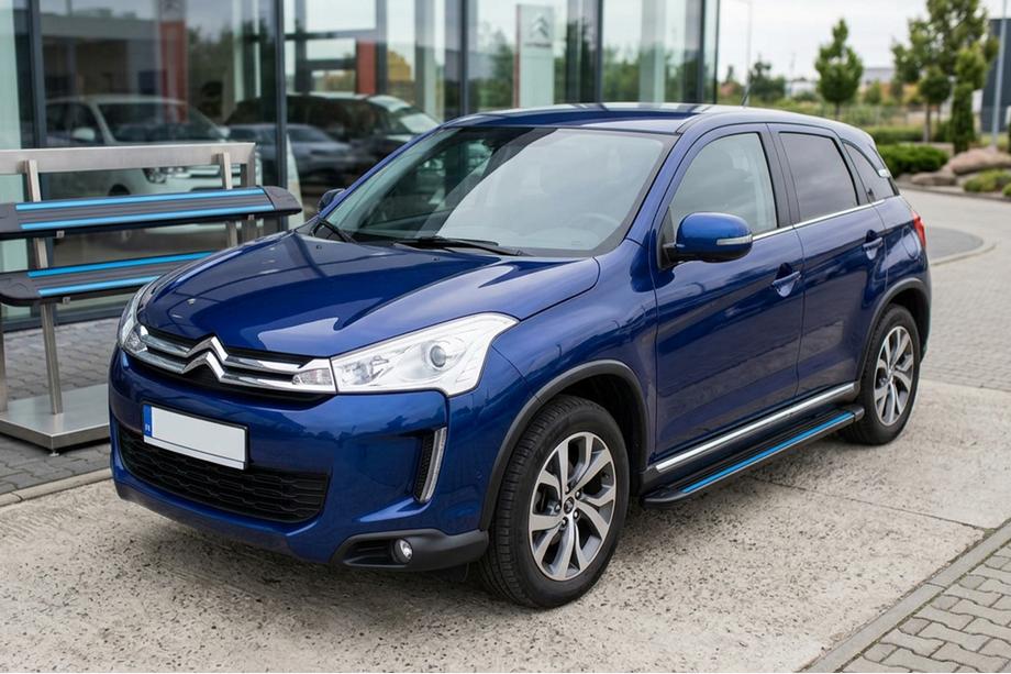 Citroen C-4 Aircross 2012–2017 Maya Blue sidesteps (2 stuks, aluminium) Image