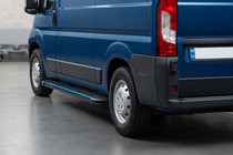 Citroen Jumper 2007–2025 Maya Blue sidesteps (2 stuks, aluminium) Middellange wielbasis foto 1