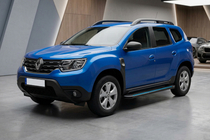 Dacia Duster 2018–2024 Maya Blue sidesteps (2 stuks, aluminium) foto 1