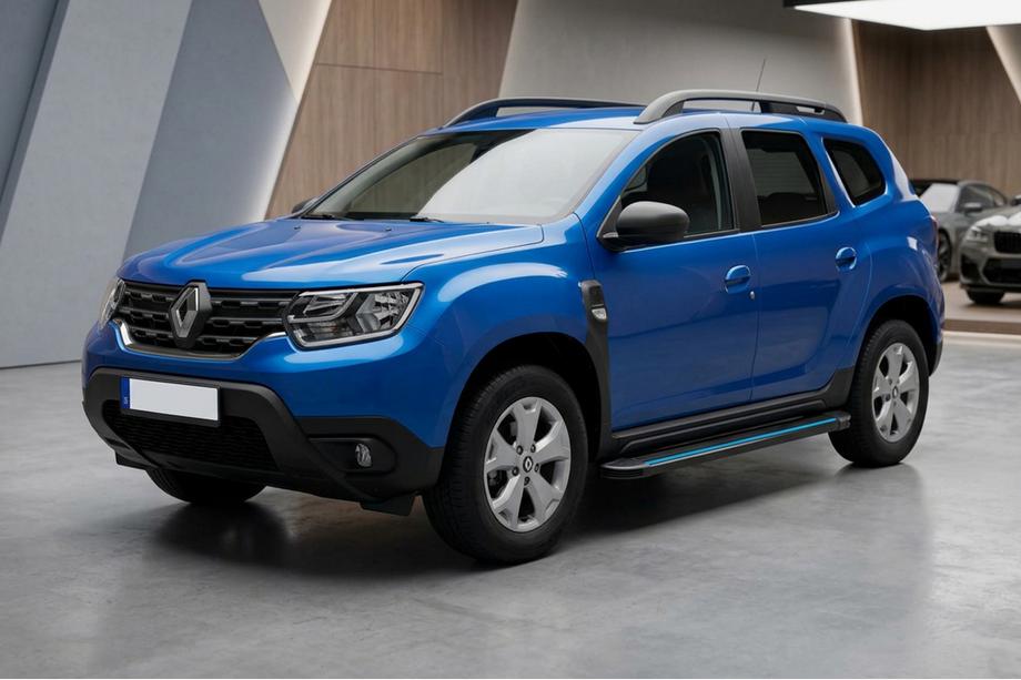 Dacia Duster 2018–2024 Maya Blue sidesteps (2 stuks, aluminium) Image