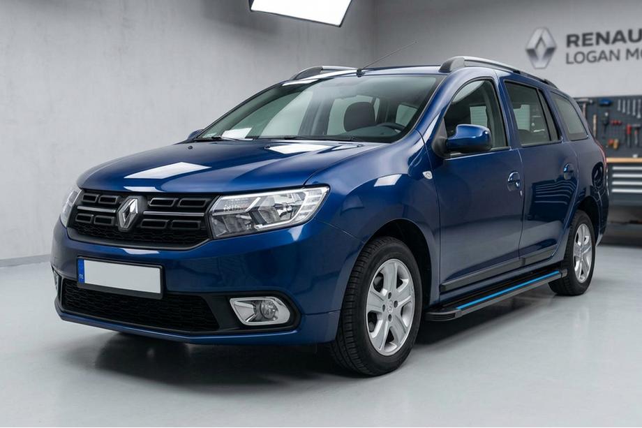 Dacia Logan MCV 2013–2020 Maya Blue sidesteps (2 stuks, aluminium) Image