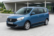 Dacia Lodgy 2012–2022 Maya Blue sidesteps (2 stuks, aluminium) foto 1