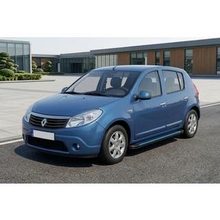 Maya Blue sidesteps (2 stuks, aluminium) Dacia Sandero 2007–2013 foto 1