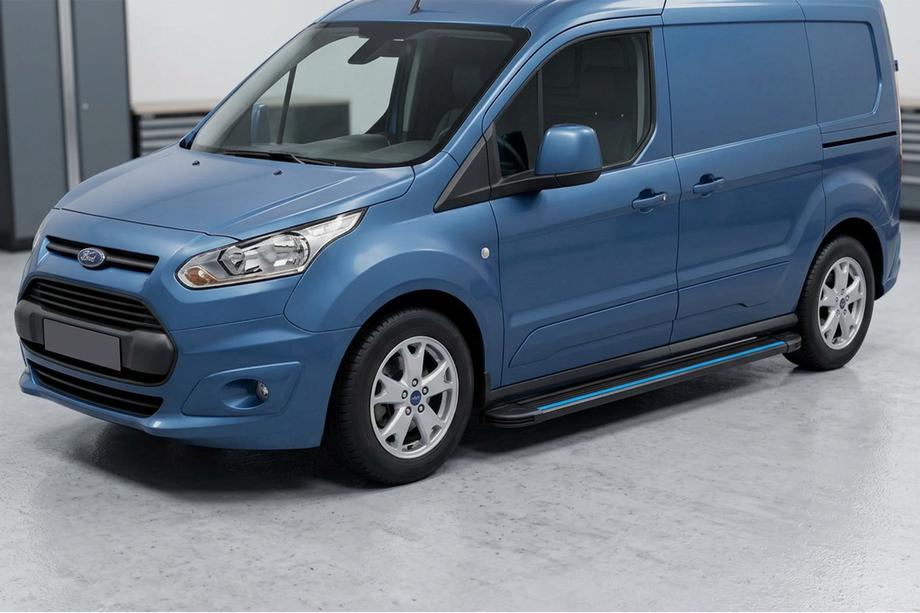 Ford Connect 2014–2021 Maya Blue sidesteps (2 stuks, aluminium) Maxi basis Image