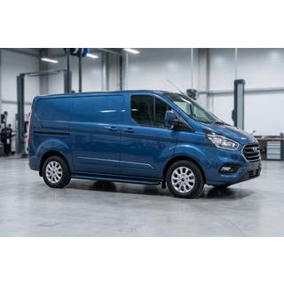 Maya Blue sidesteps (2 stuks, aluminium) Ford Custom 2013–2022 foto 1