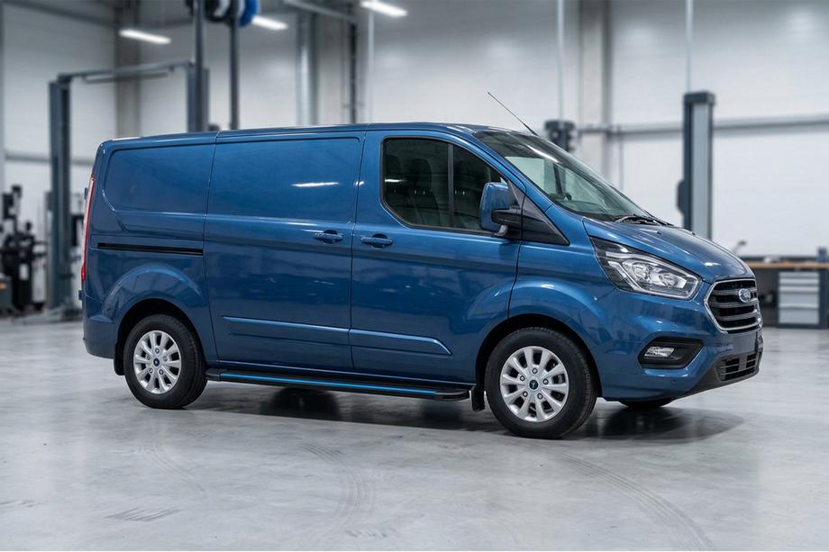 Ford Custom 2013–2022 Maya Blue sidesteps (2 stuks, aluminium) Image