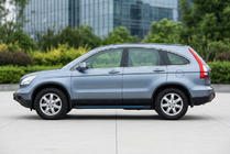 Honda CR-V 2007–2011 Maya Blue sidesteps (2 stuks, aluminium) foto 1