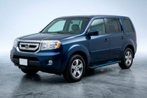 Honda Pilot 2008–2015 Maya Blue sidesteps (2 stuks, aluminium) foto 1