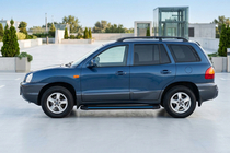 Hyundai Santa Fe 1 2000–2006 Maya Blue sidesteps (2 stuks, aluminium) foto 1