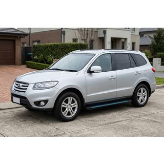 Zijtreden Maya Blue-Black (2 st., aluminium) foto 1