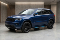 Jeep Grand Cherokee WK2 2010–2021 Maya Blue sidesteps (2 stuks, aluminium) foto 1