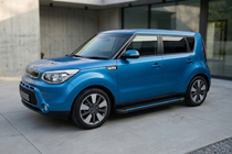 Kia Soul II 2013–2018 Maya Blue sidesteps (2 stuks, aluminium) foto 1