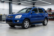 Kia Sportage 2004–2010 Maya Blue sidesteps (2 stuks, aluminium) foto 1