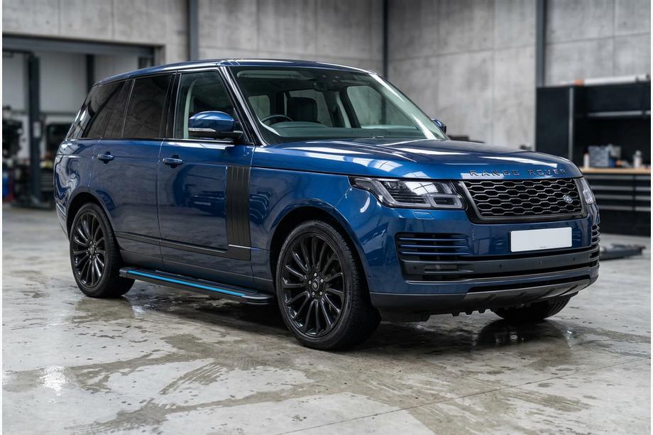 Range Rover IV L405 2013–2021 Maya Blue sidesteps (2 stuks, aluminium) Image