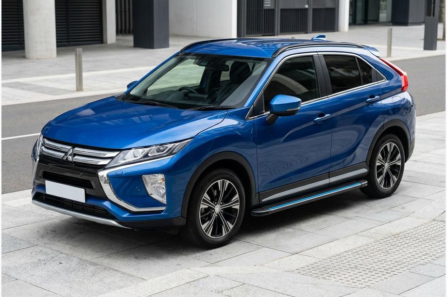 Mitsubishi Eclipse Cross 2017– Maya Blue sidesteps (2 stuks, aluminium) Image