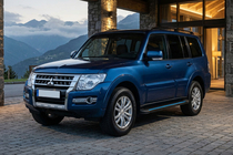 Mitsubishi Pajero Wagon IV 2006–2021 Maya Blue sidesteps (2 stuks, aluminium) foto 1