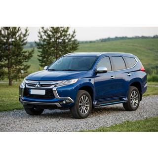 Maya Blue sidesteps (2 stuks, aluminium) Mitsubishi Pajero Sport 2015– foto 1