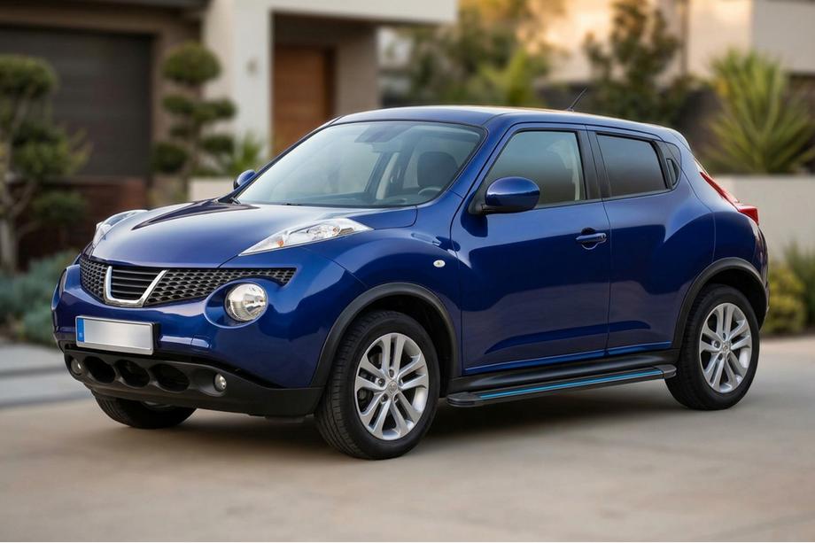 Nissan Juke 2010–2019 Maya Blue sidesteps (2 stuks, aluminium) Image