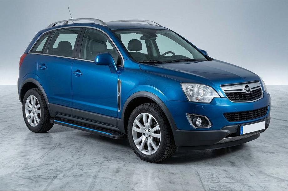 Opel Antara 2006–2017 Maya Blue zijtreden (2 stuks, aluminium) 2016-2018 Image