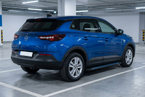 Opel Grandland X 2017– Maya Blue sidesteps (2 stuks, aluminium) foto 1
