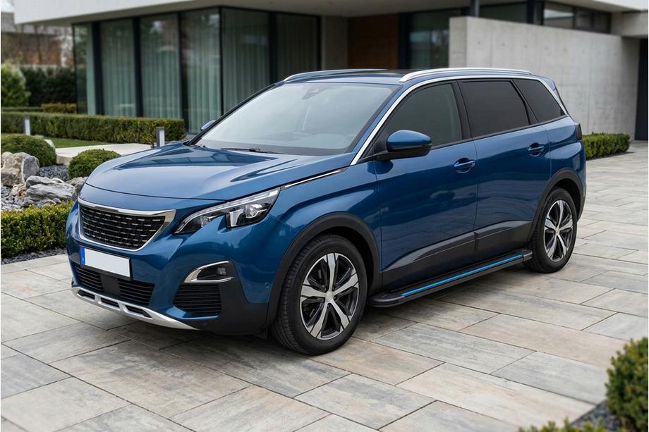 Peugeot 5008 2016–2023 Maya Blue sidesteps (2 stuks, aluminium) Image