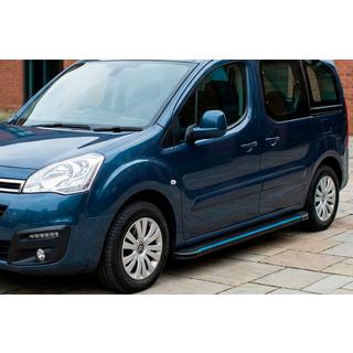 Maya Blue sidesteps (2 stuks, aluminium) Peugeot Partner Tepee 2008–2018 foto 1