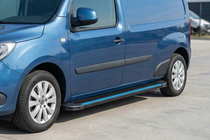 Renault Kangoo 2008–2020 Maya Blue sidesteps (2 stuks, aluminium) Lange wielbasis foto 1