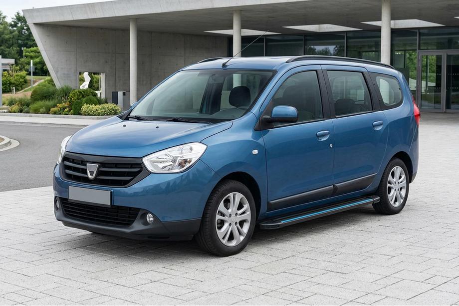 Renault Lodgy 2013–2022 Maya Blue sidesteps (2 stuks, aluminium) Image